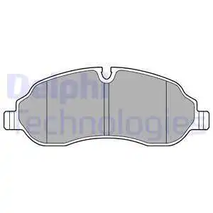 Тормозные колодки дисковые DELPHI LP3136