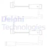 Датчик тормозных колодок DELPHI LZ0163