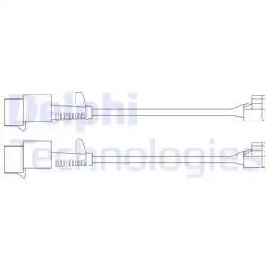 Датчик тормозных колодок DELPHI LZ0227