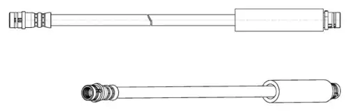 Brake Hose 512823 CEF