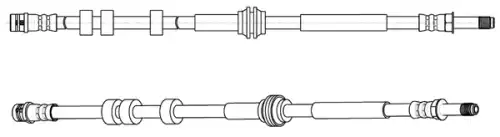 Brake Hose 512761 CEF