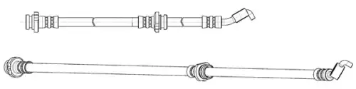 Brake Hose 512776 CEF