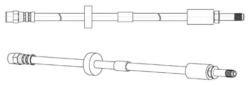 Brake Hose 512813 CEF