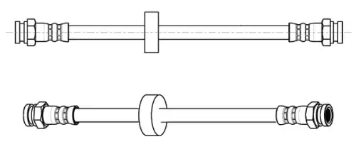 Brake Hose 512972 CEF