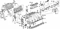 Прокладка коллектора HONDA 17105PV1004