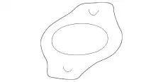Engine Coolant Thermostat Gasket MD165017 MITSUBISHI