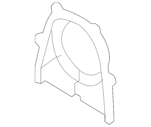  LF0111310A MAZDA Сальник коленвала, задний