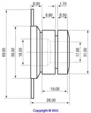 Кольцо&nbsp;контактное WAI 2894850
