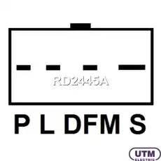 РЕГУЛЯТОР ГЕНЕРАТОРА, RD2445A UTM