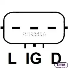 РЕГУЛЯТОР ГЕНЕРАТОРА RQ9340A UTM