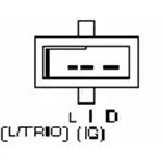 РЕЛЕ НАПРЯЖЕНИЯ ГЕНЕРАТОРА YR8562 UNIPOINT