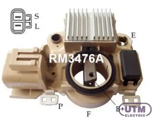 РЕГУЛЯТОР ГЕНЕРАТОРА RM3476A UTM