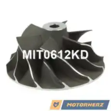 Крыльчатка турбокомпрессора MIT0612KD MOTORHERZ