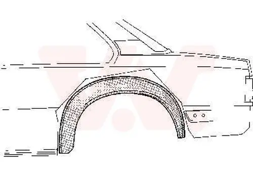 Крыло VAN WEZEL 3763446