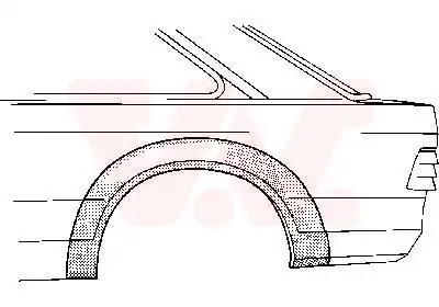 Крыло VAN WEZEL 1844145