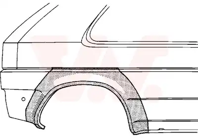 Крыло VAN WEZEL 5880146