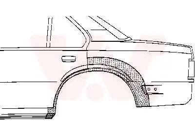 Крыло VAN WEZEL 3760147