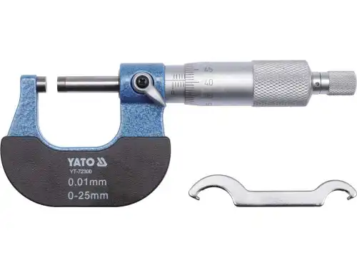  МИКРОМЕТР 0-25 ММ YT72300 YATO