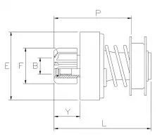  БЕНДИКС СТАРТЕРА 6151 GHIBAUDI