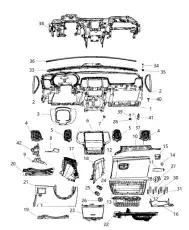 05257132AB Зубец личинки CHRYSLER