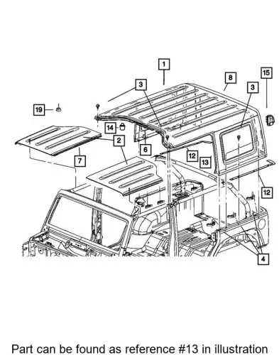 УПЛОТНИТЕЛЬ 55397480AA CHRYSLER