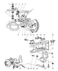 ШТИФТ 34202101 CHRYSLER
