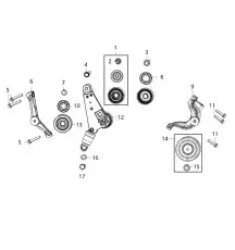 06508391AA BOLT CHRYSLER