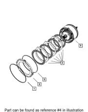 Комплект дисков муфты АКПП 68010495AA CHRYSLER