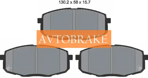 Тормозные колодки дисковые AVTOBRAKE AB8505