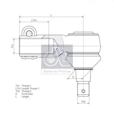 Шаровая опора DT 4.66479