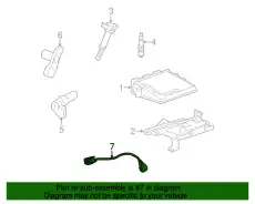 Датчик ABS FORD 1S7Z-12A699-BB