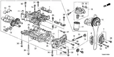  БОЛТ УСПОКОИТЕЛЯ ЦЕПИ 90004PNA000 HONDA
