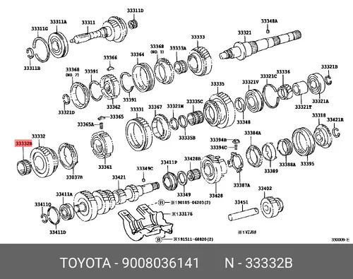 TOYOTA / LEXUS 9008036141