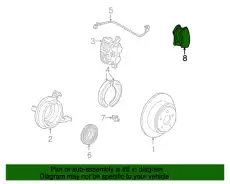 Тормозные колодки дисковые FORD XU2Z-2V200-TA