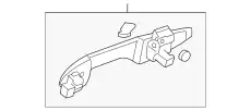 Ручка двери HONDA 72180STXA02