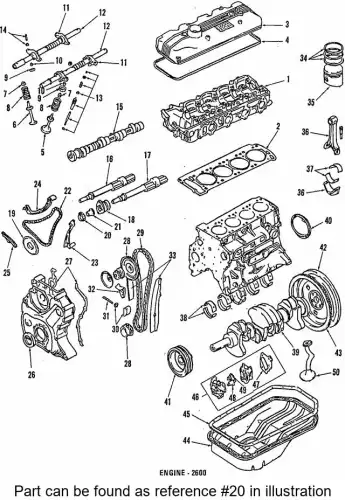 ШЕСТЕРНЯ БАЛАНСИРНОГО ВАЛА MD021172 MITSUBISHI