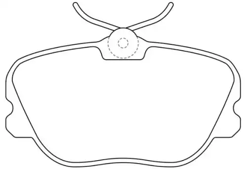 Тормозные колодки дисковые FIT FP0439