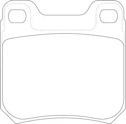 Тормозные колодки дисковые FIT FP4282