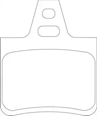 Тормозные колодки дисковые FIT FP1217