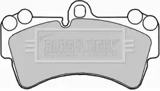 колодки дисковые торм. перед. VW BBP2236 BORG&BECK