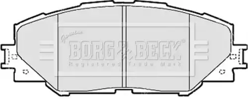 Тормозные колодки дисковые BORG&BECK BBP2079