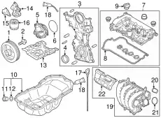 Фильтр масляный MAZDA PEDD-14-311