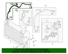 KD45-61-46X ТРУБКА РАДИАТОРА MAZDA