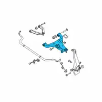 Рычаг подвески NISSAN 54501ZG90A