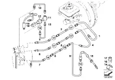 34521164458 Датчик давления DSC ! \BMW 3' E46, 5' E60, E61, 6' E63, E64, Z3 E36, Z4 E85