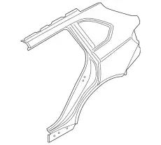 Крыло BMW 41217352059