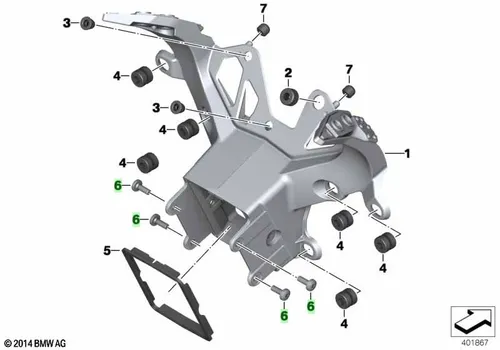 46 63 8 562 111 Болт с внутренним Torx BMW