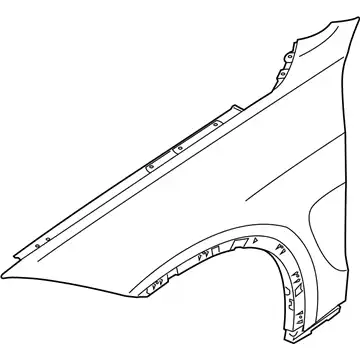 Крыло BMW 51 65 8 056 487