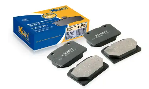 Тормозные колодки дисковые KRAFT КТ 091351