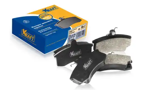 Тормозные колодки дисковые KRAFT КТ 091352